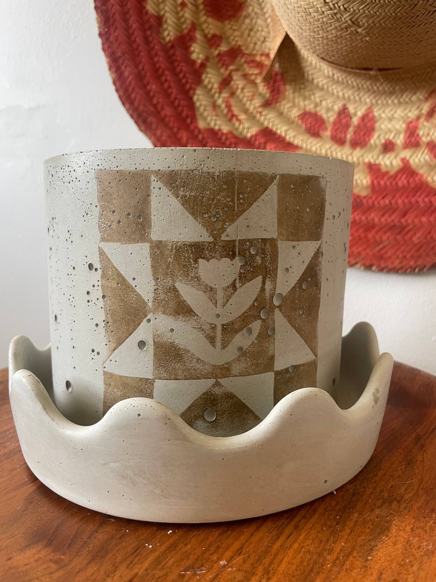 The Quilted Planter