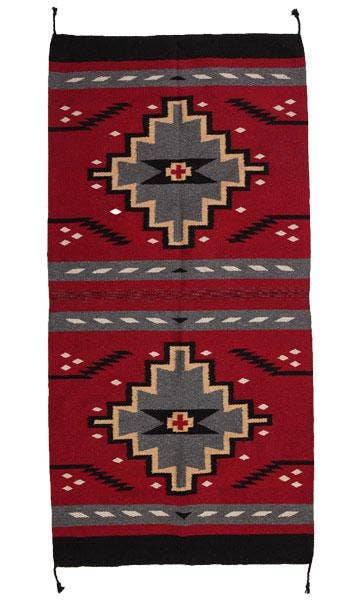 20" x 40" Southwest Red Rug