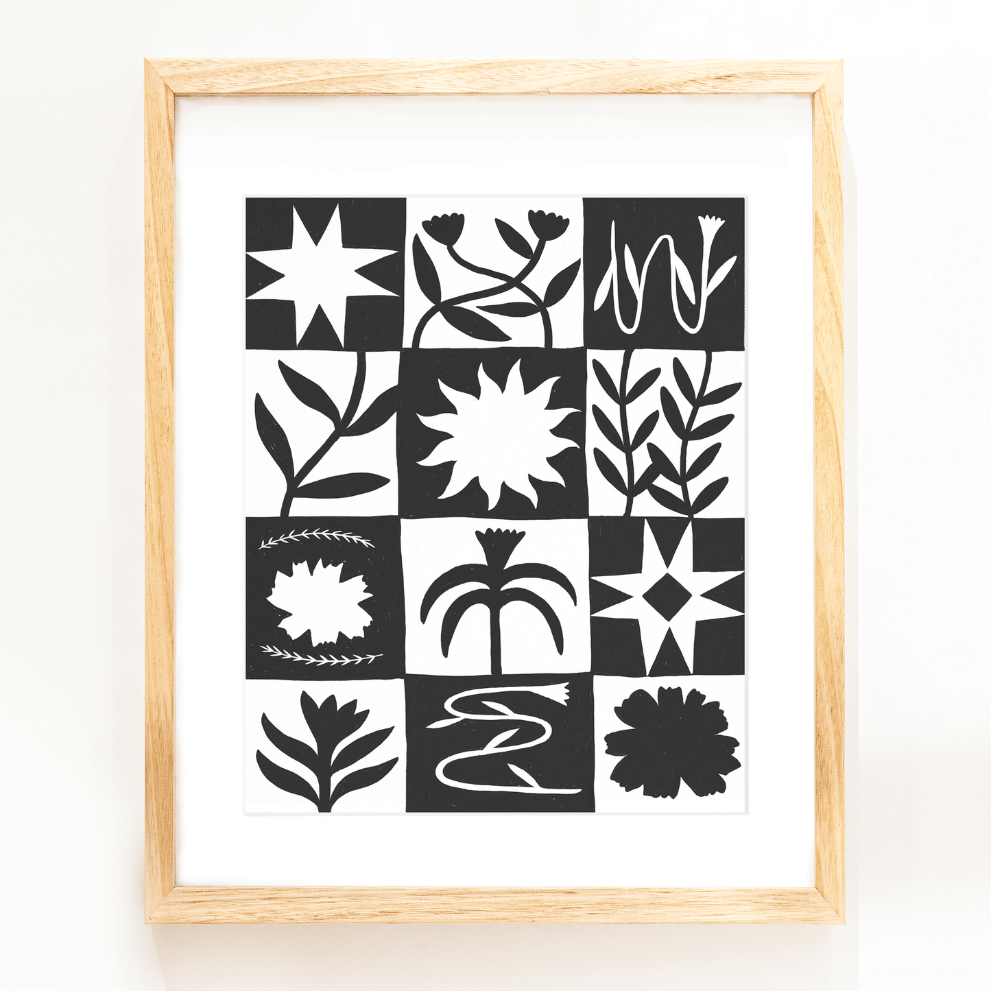 Patchwork Print - 8x10