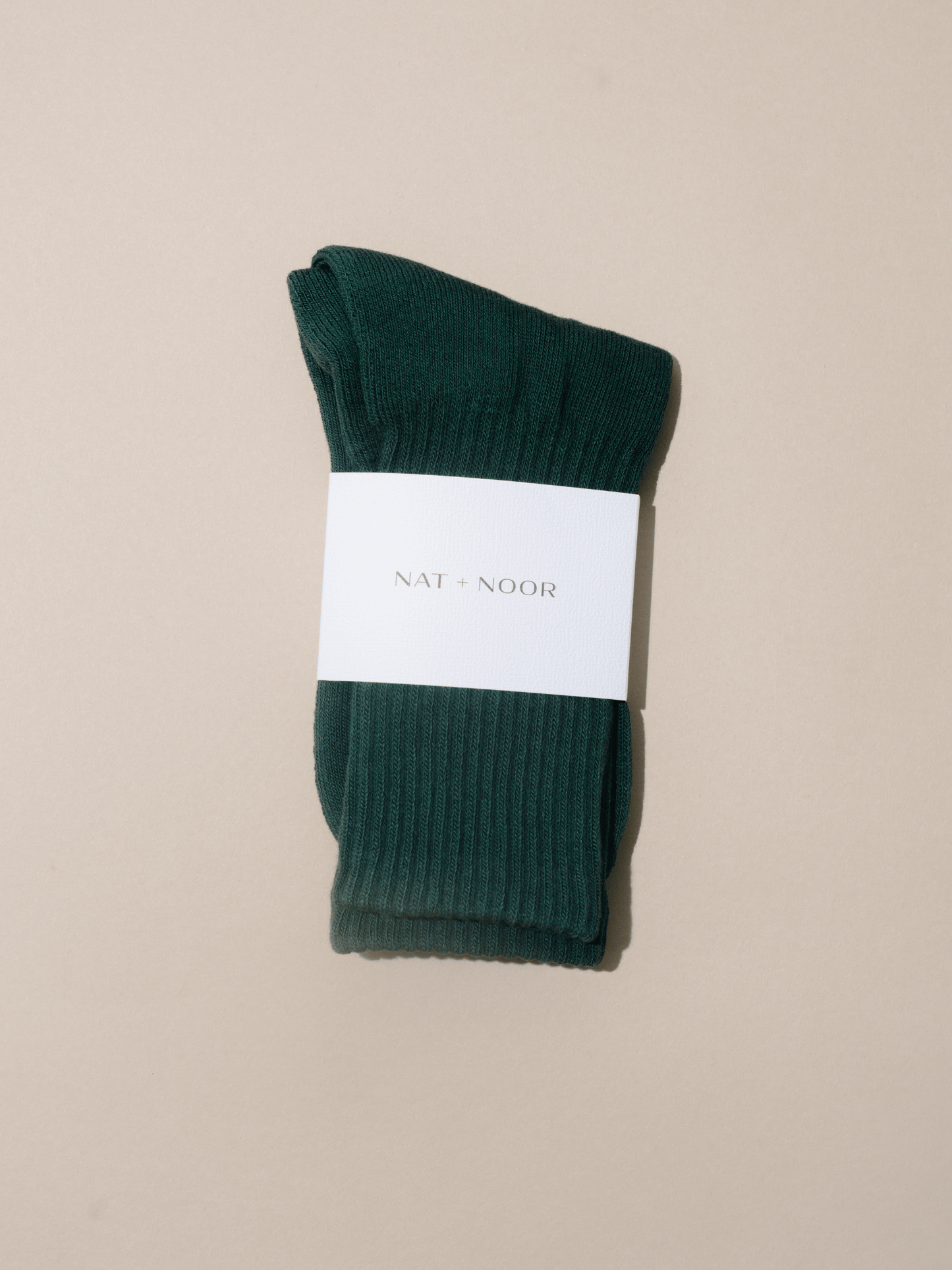 Cotton Blend Crew Socks
