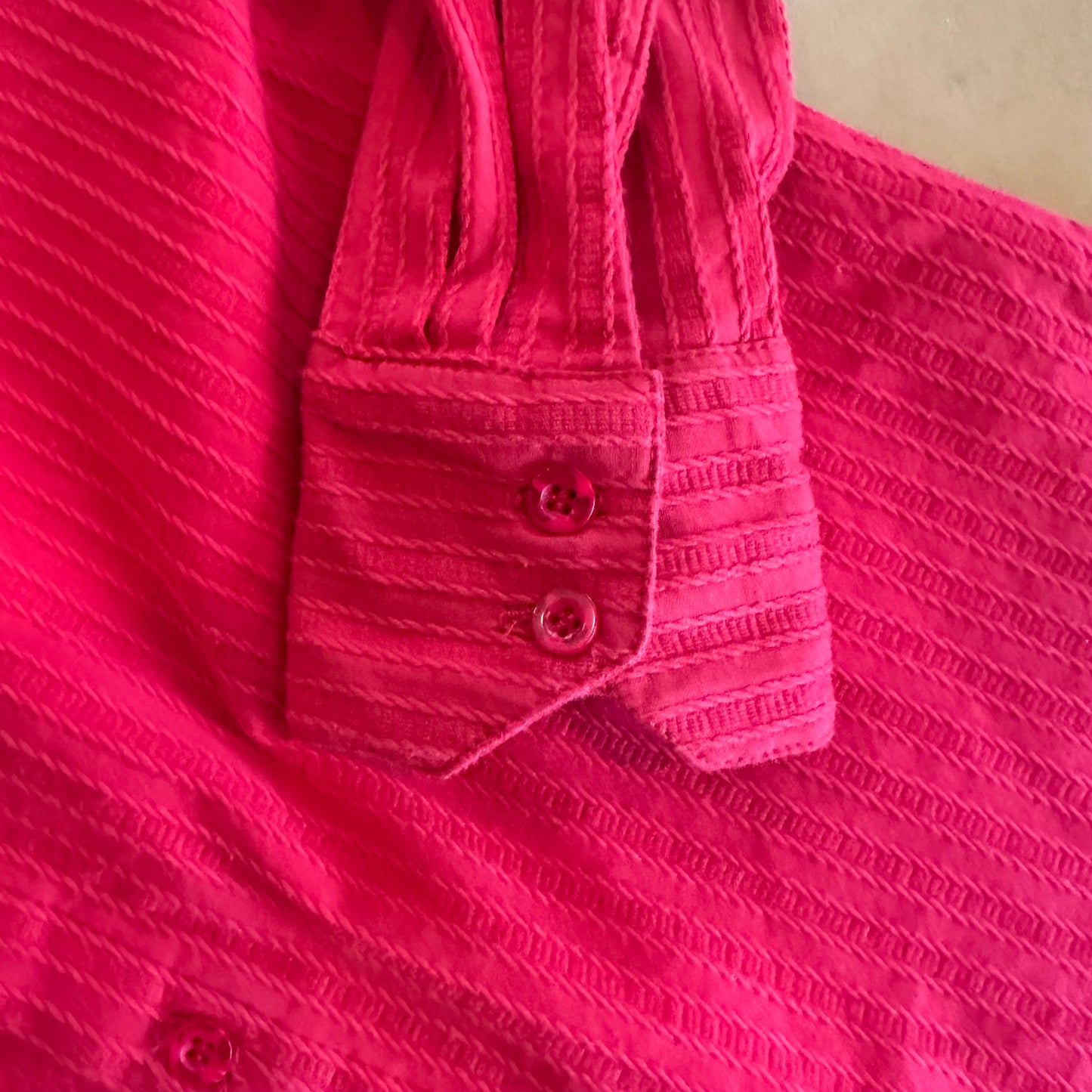 Red Button Down Blouse