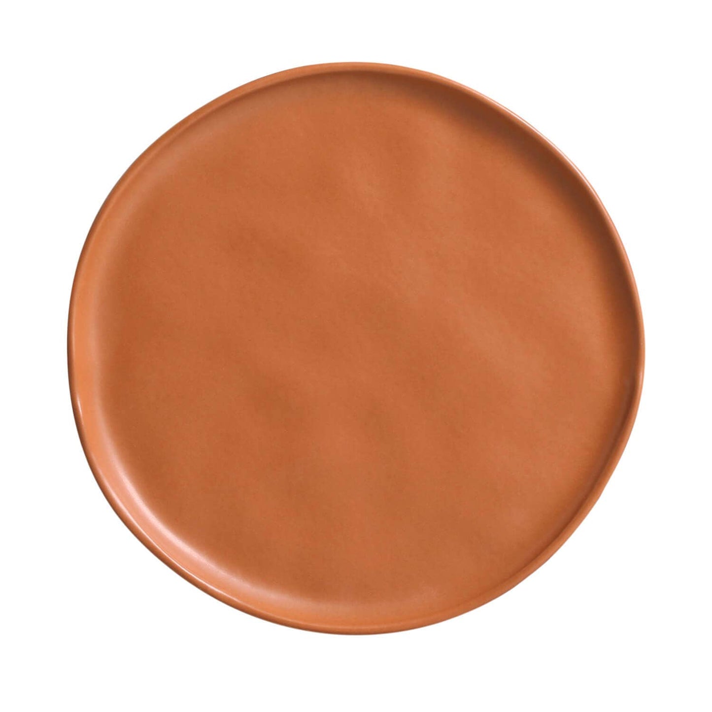Bio Stoneware Terracotta Dessert Plate, 8.46"