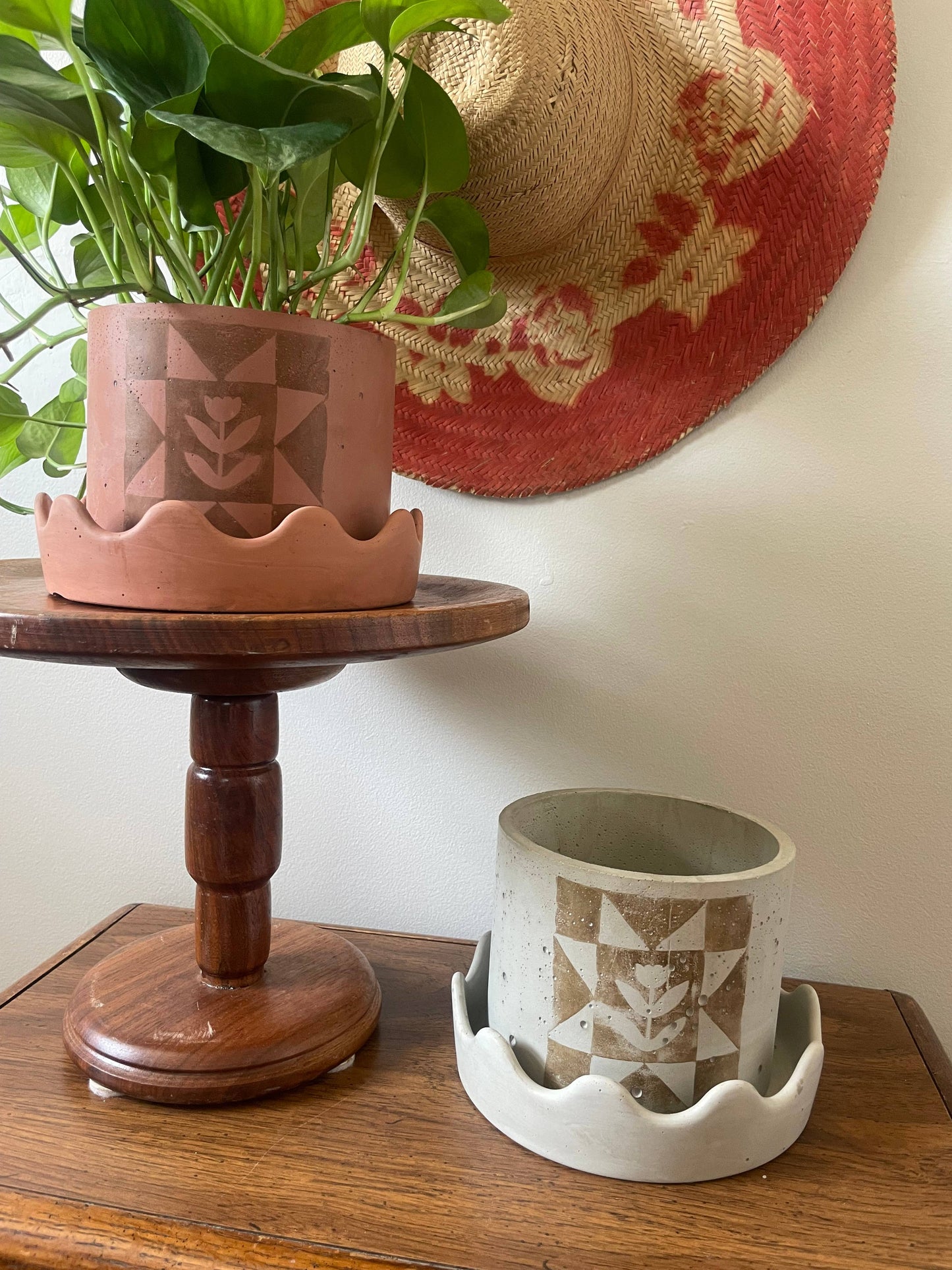 The Quilted Planter