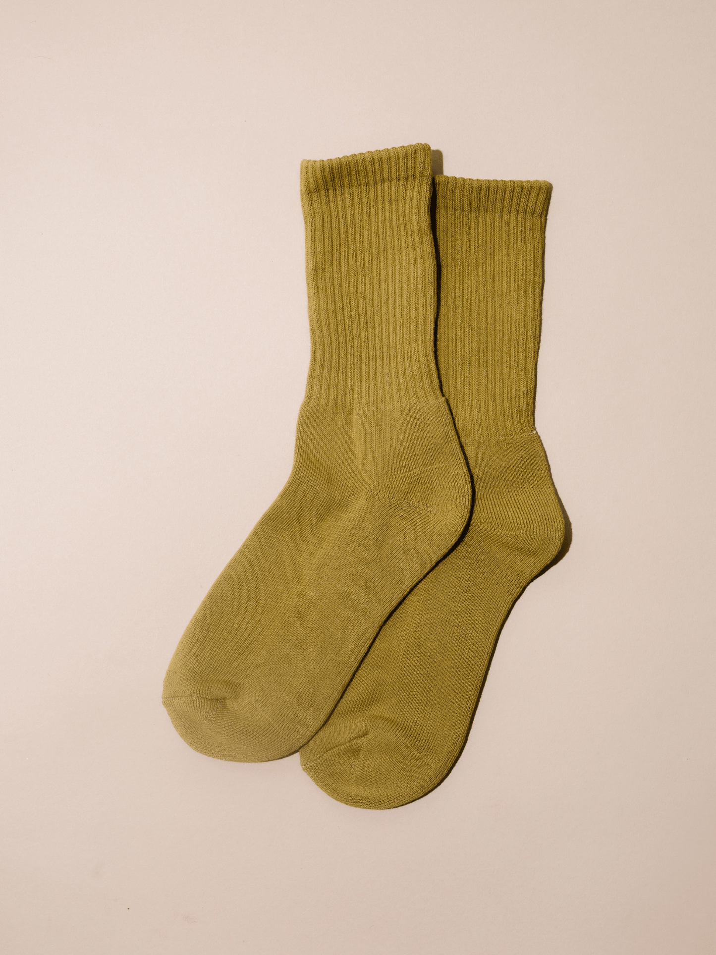 Cotton Blend Crew Socks