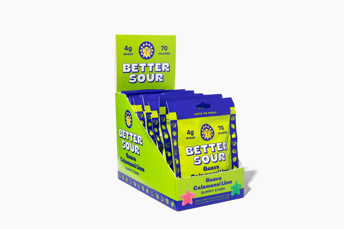 Guava Calamansi Lime Gummy Stars