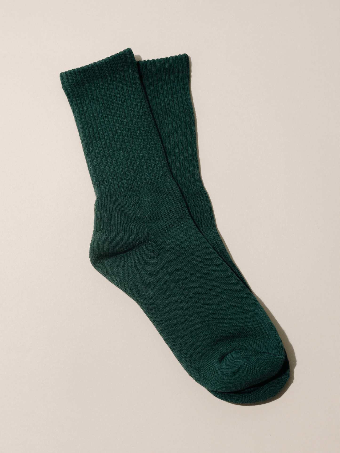 Cotton Blend Crew Socks