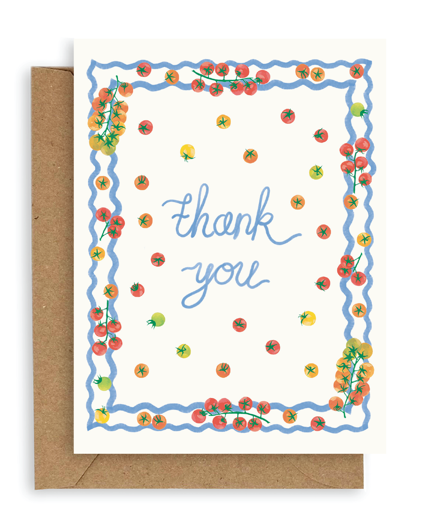 Tomatoes Thank You Card