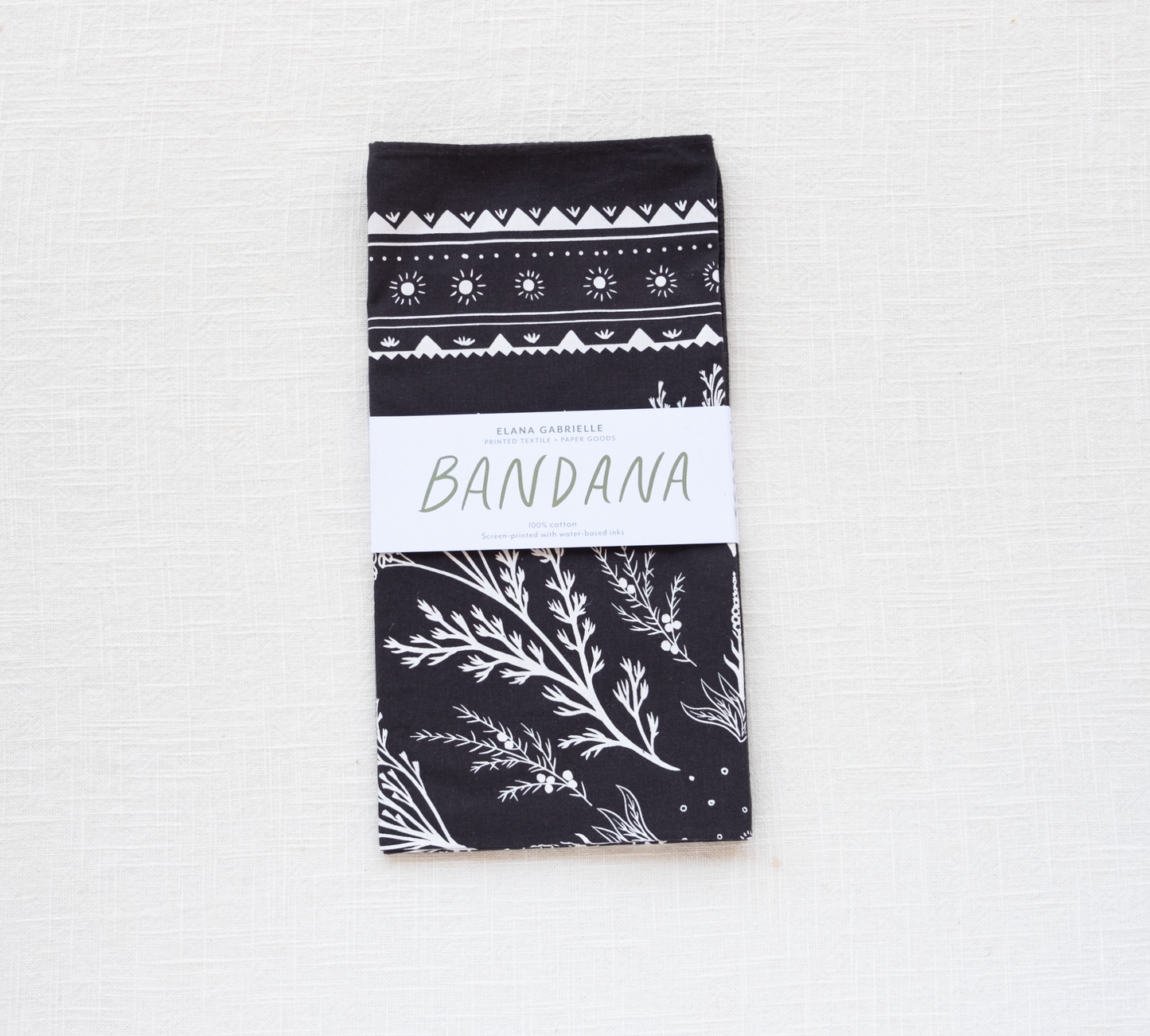 High Desert Bandana: Charcoal