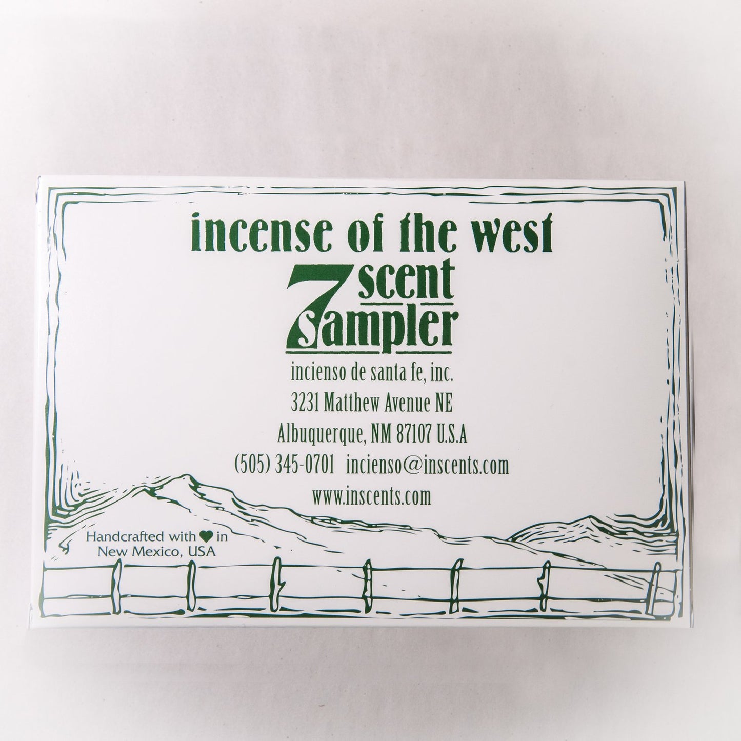 Incense Scent Sampler