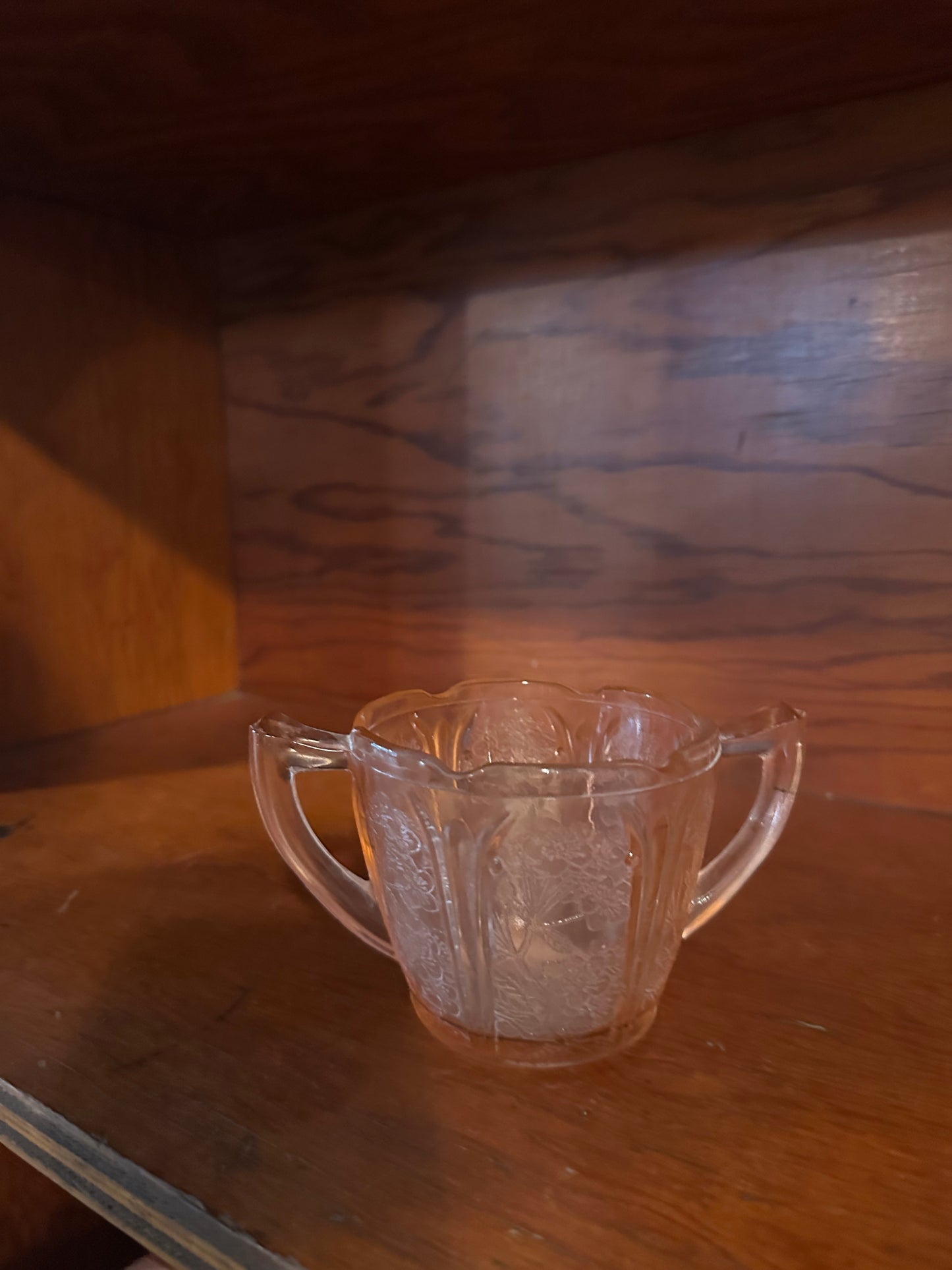 Jannette Cherry Blossom Sugar Bowl