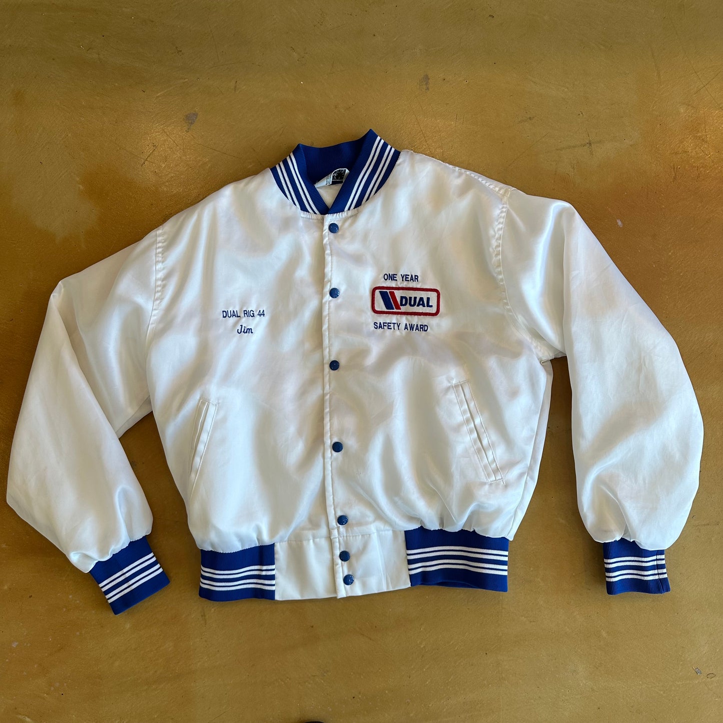White Bomber Jacket