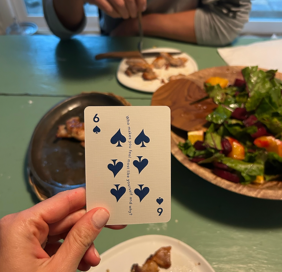 CANDID - a deck of playing cards and conversation starters