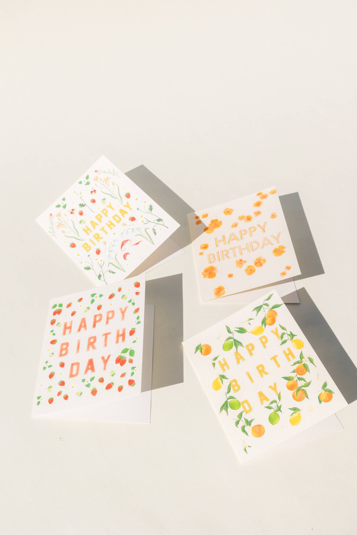 Flora Fauna Birthday Card