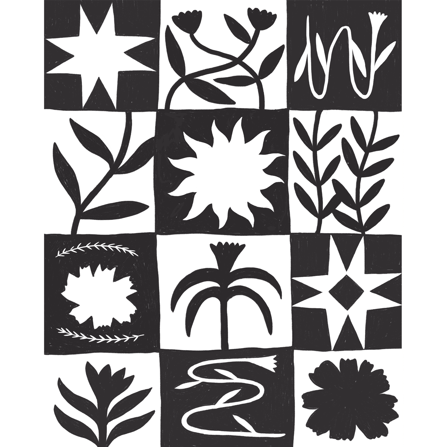 Patchwork Print - 8x10