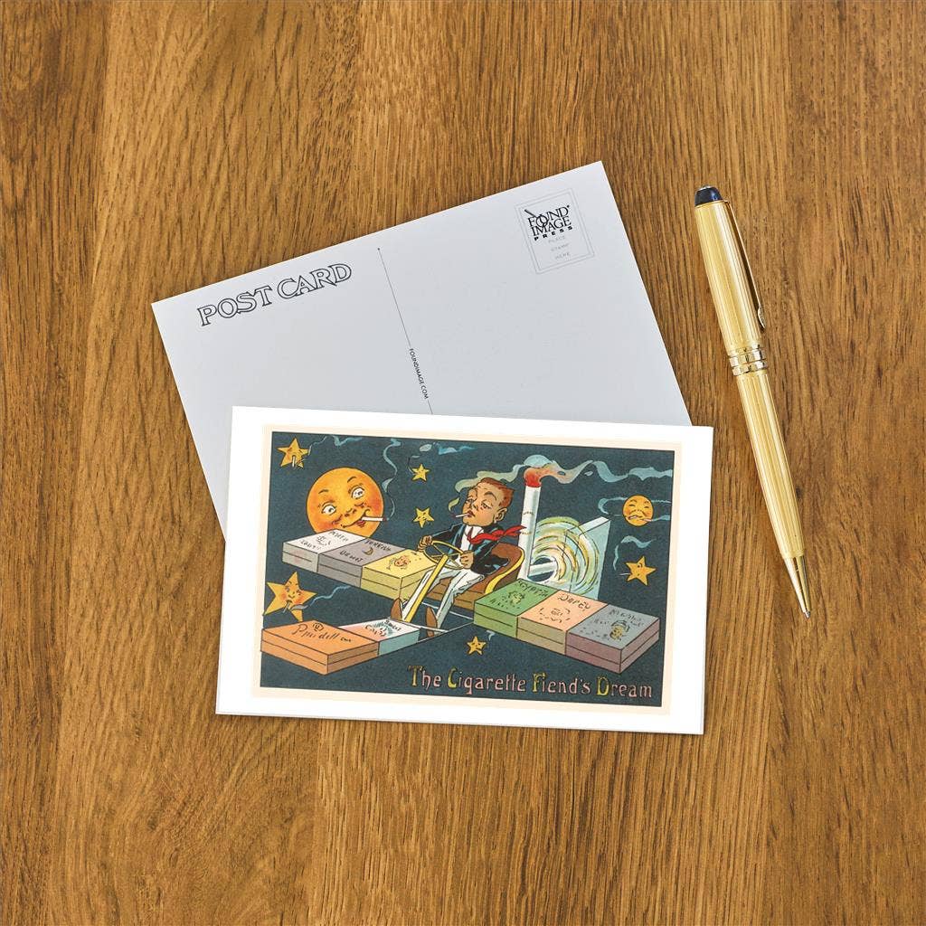 Cigarette Friend’s Dream Postcard