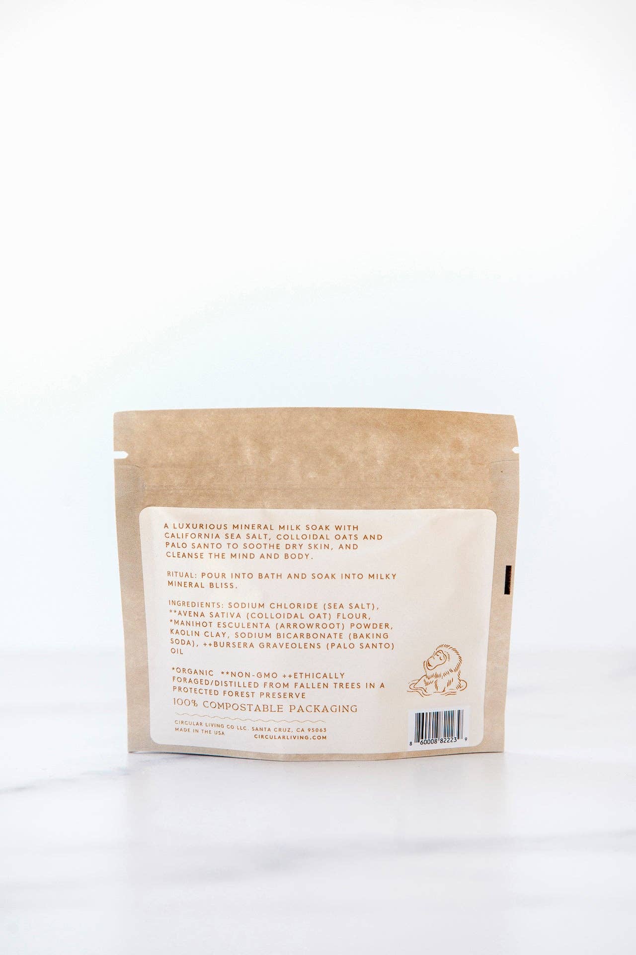 Mineral Milk Soak Sachet Palo Santo