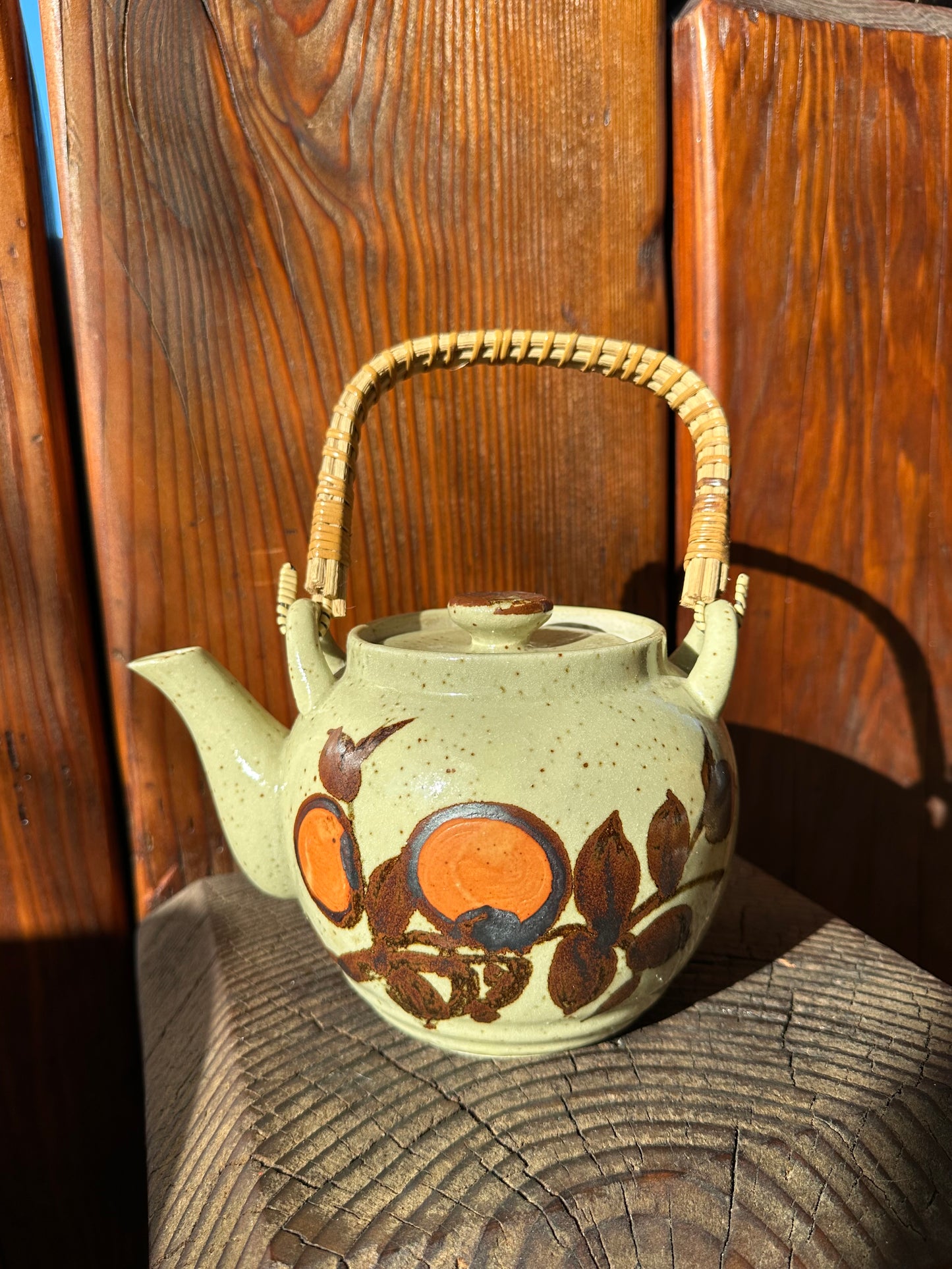 Hand Painted Tea Kettle