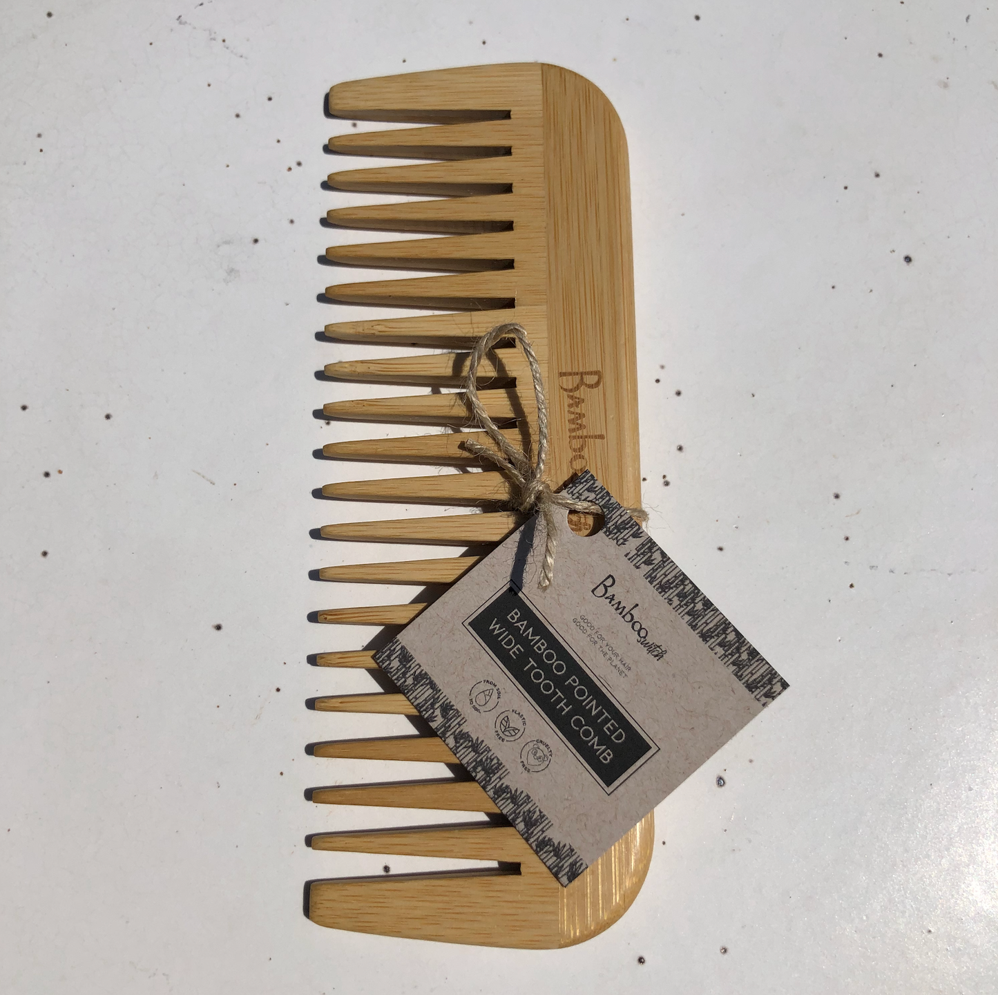 Pointed Wide Tooth Comb