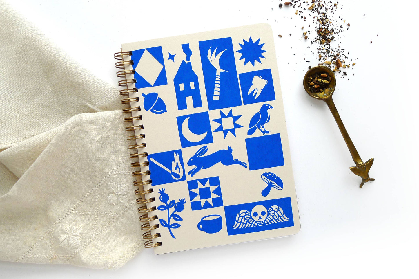 Quilt Coil Medium Notebook