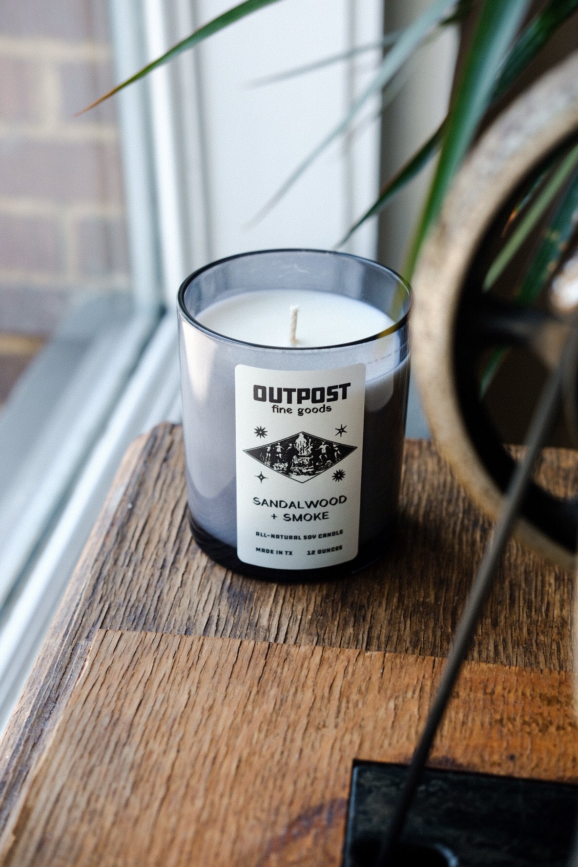 Outpost Candle - Sandalwood + Smoke