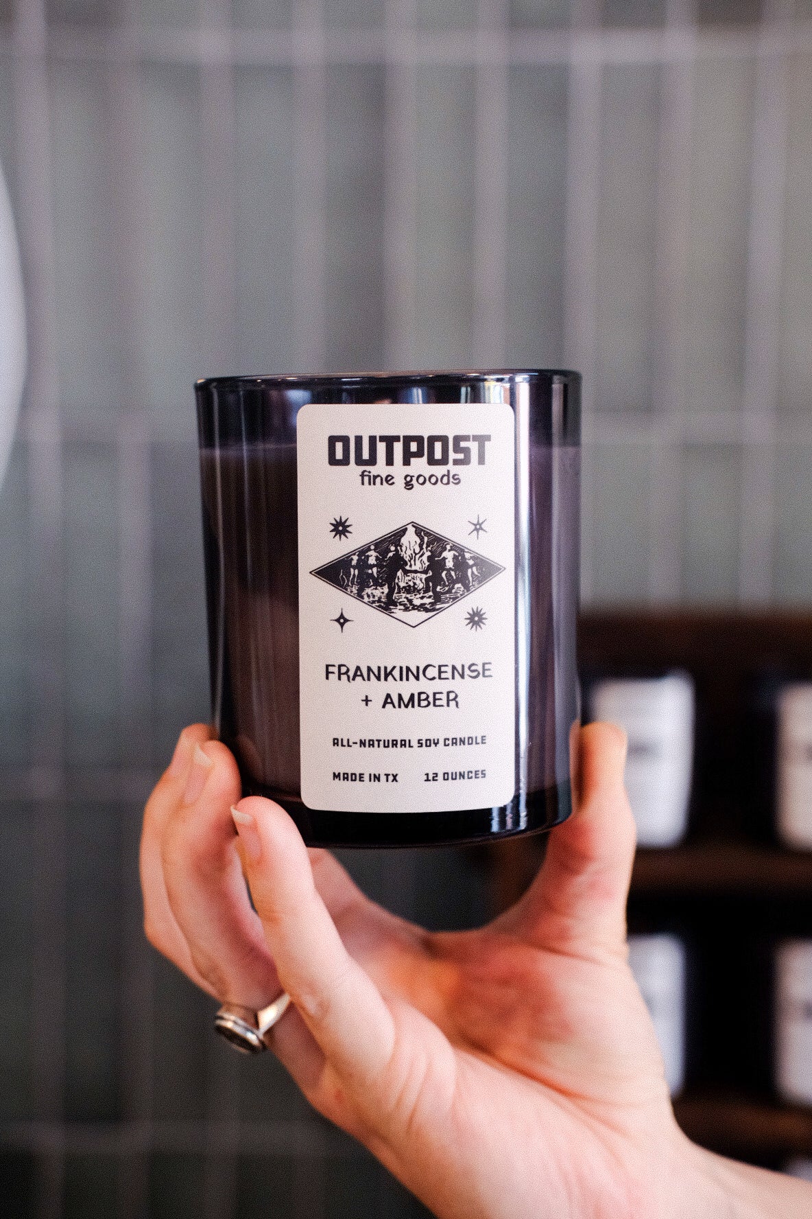 Outpost Candle - Frankincense + Amber