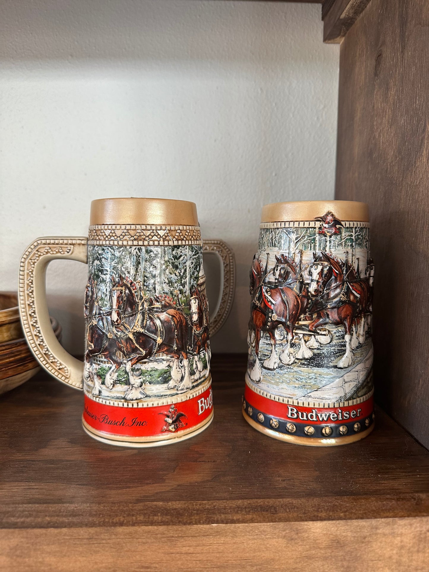 Vintage Budweiser Ceramic Stein