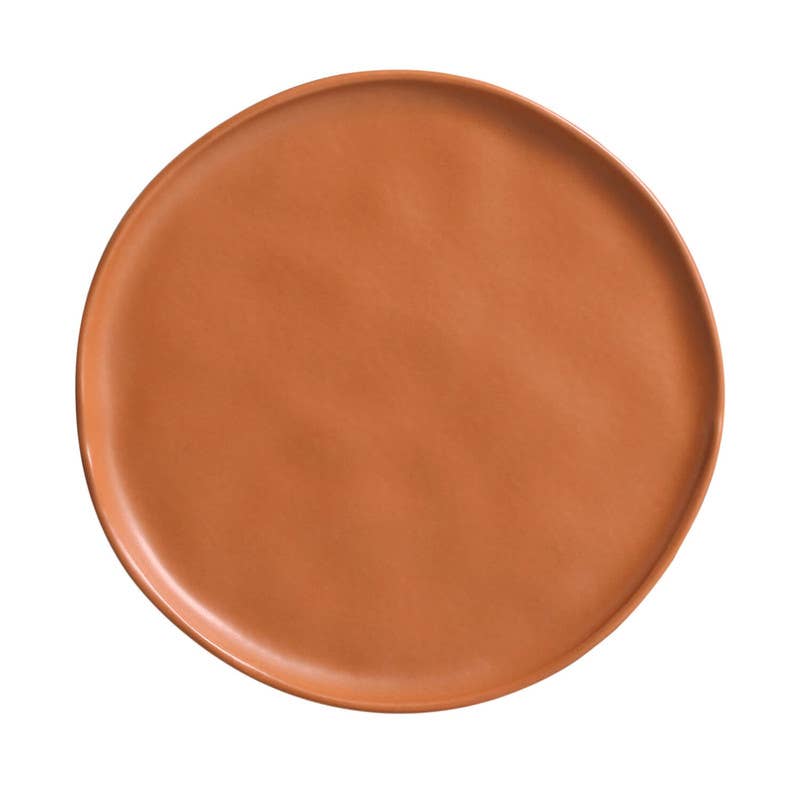 Bio Stoneware Terracotta Dessert Plate, 8.46"