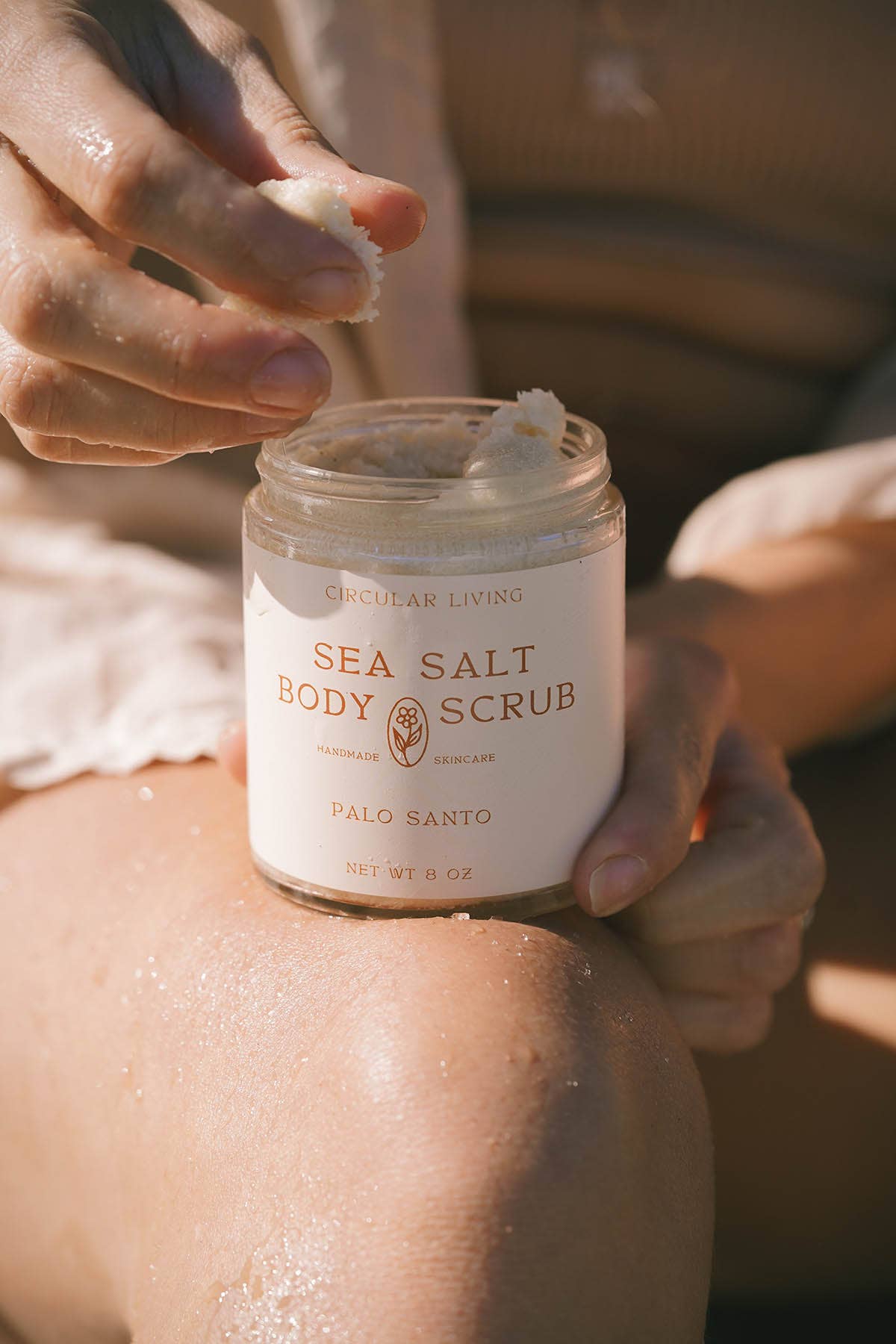 Sea Salt Body Scrub Palo Santo