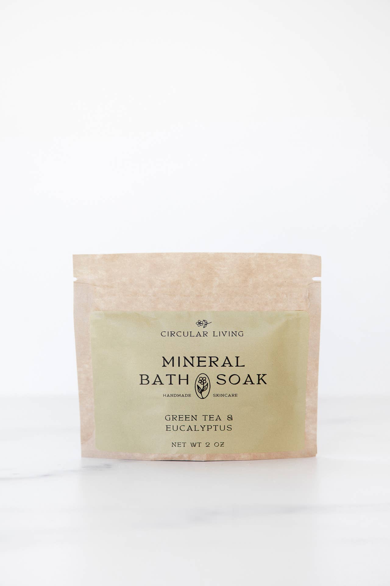 Mineral Bath Soak Sachet Green Tea & Eucalyptus