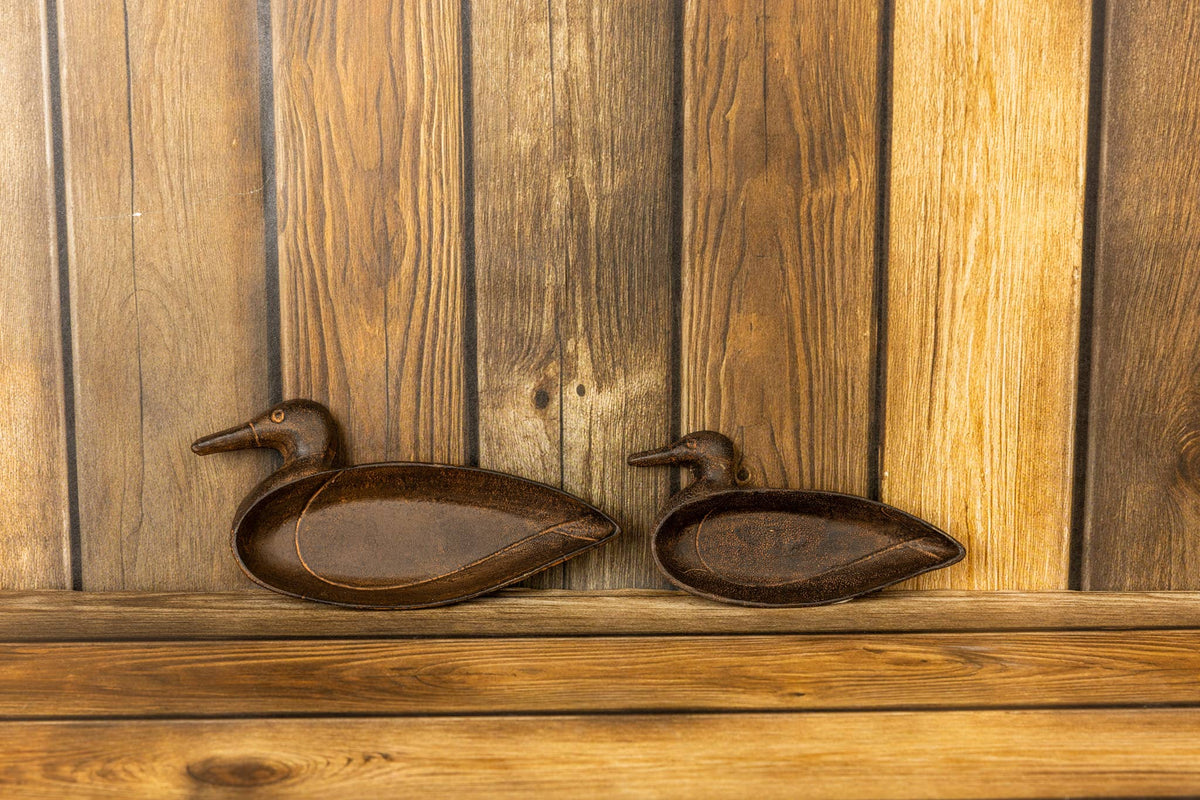 Midnight Mallard Tray Set