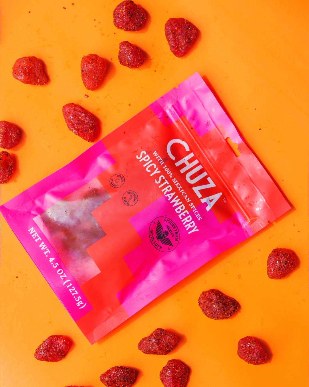 Strawberry: Dried and Spicy Strawberry Snacks