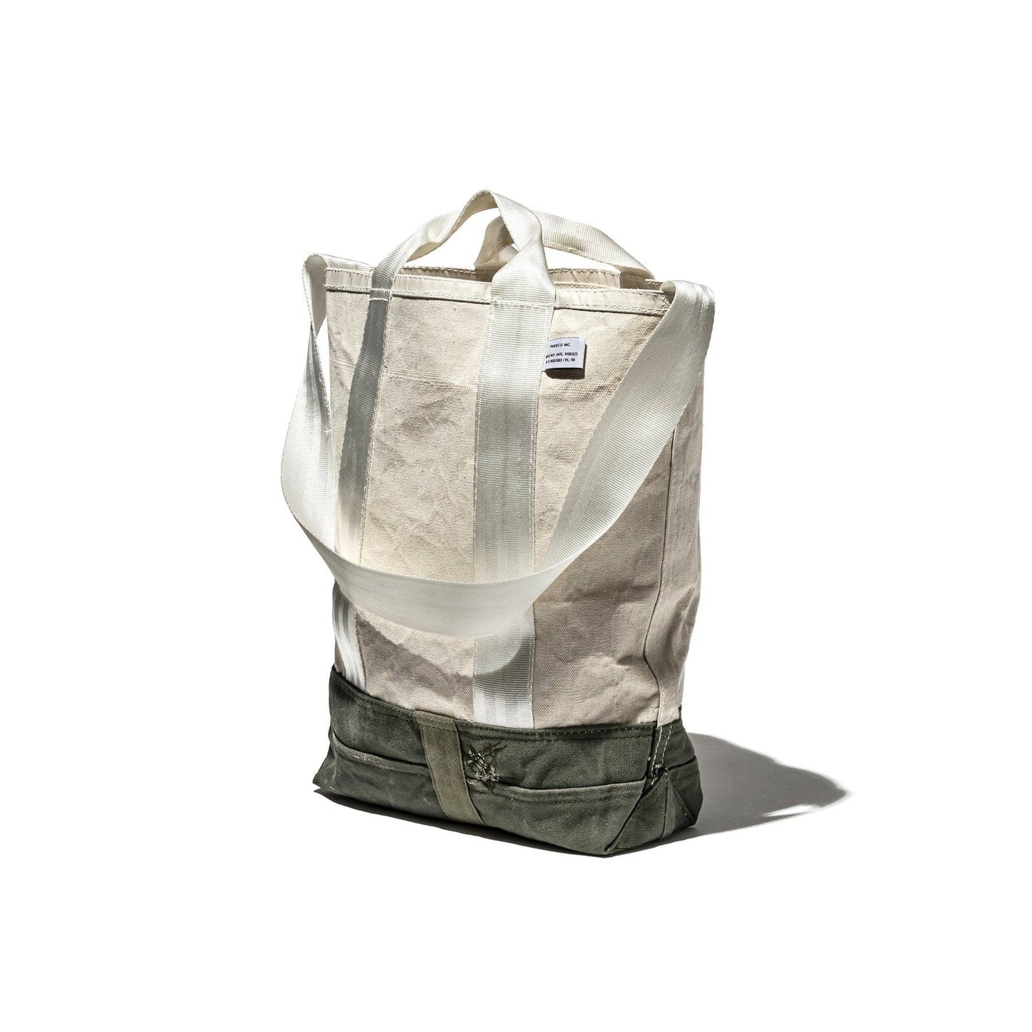 Laminated Fabric X Vintage Fabric Bag