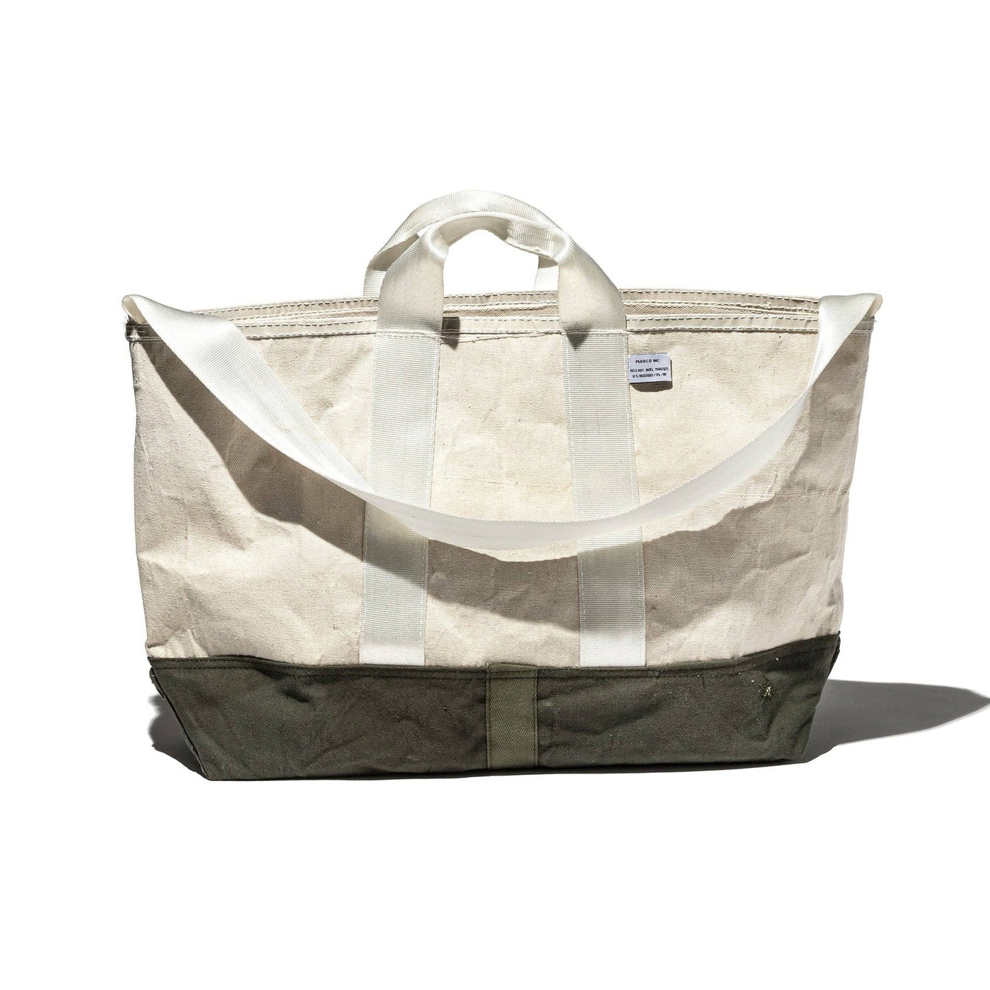 Laminated Fabric X Vintage Fabric Bag