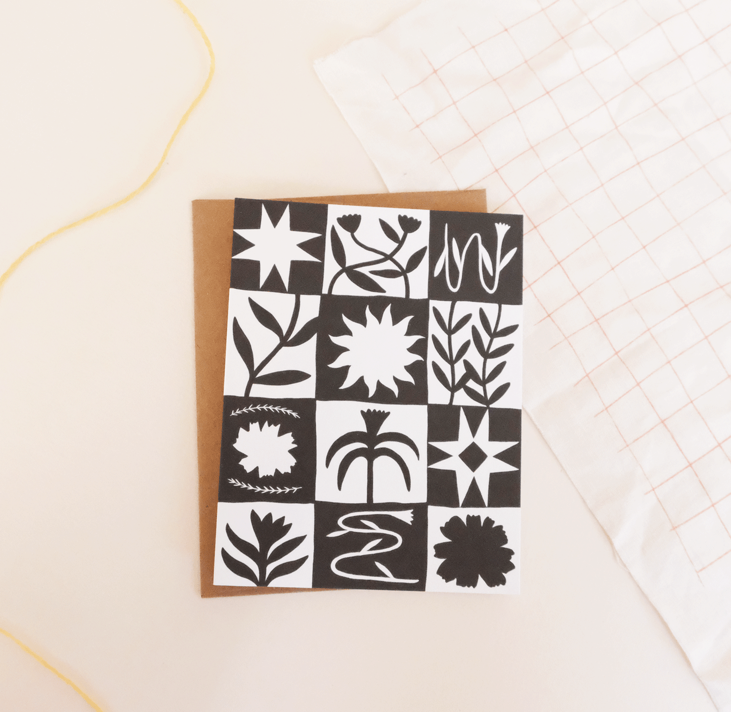 Patchwork Greeting Card