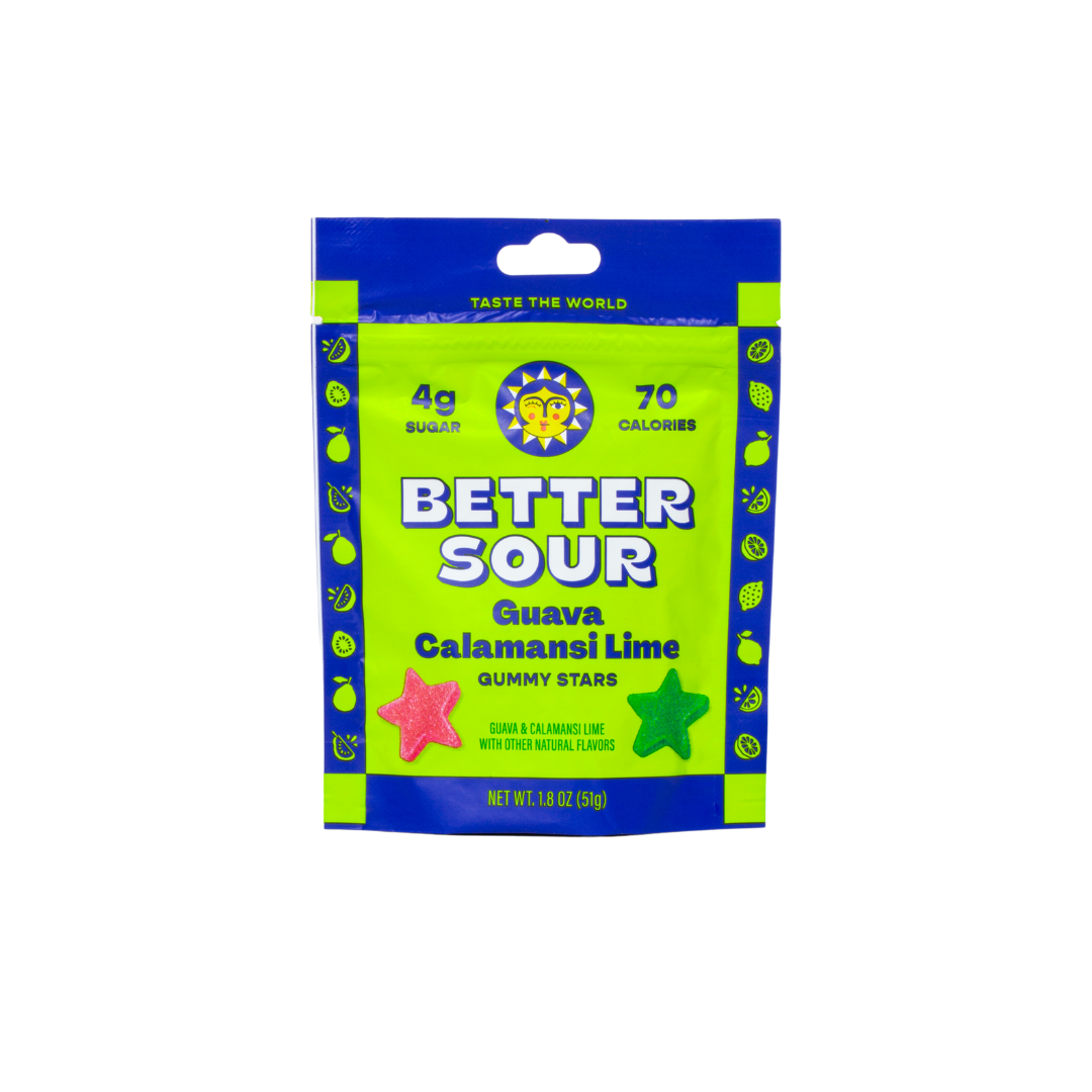 Guava Calamansi Lime Gummy Stars