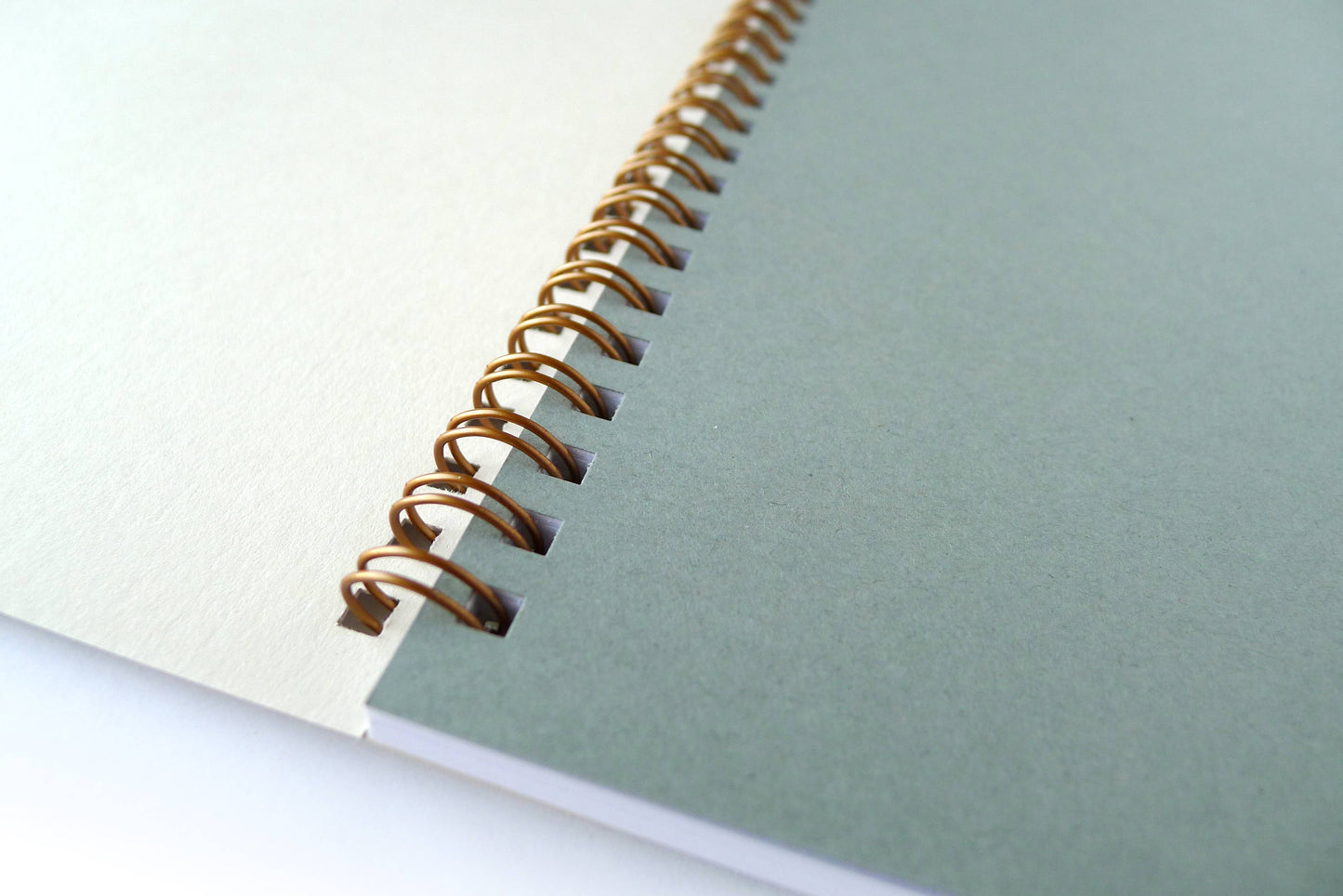 Folk Flower Coil Medium Notebook