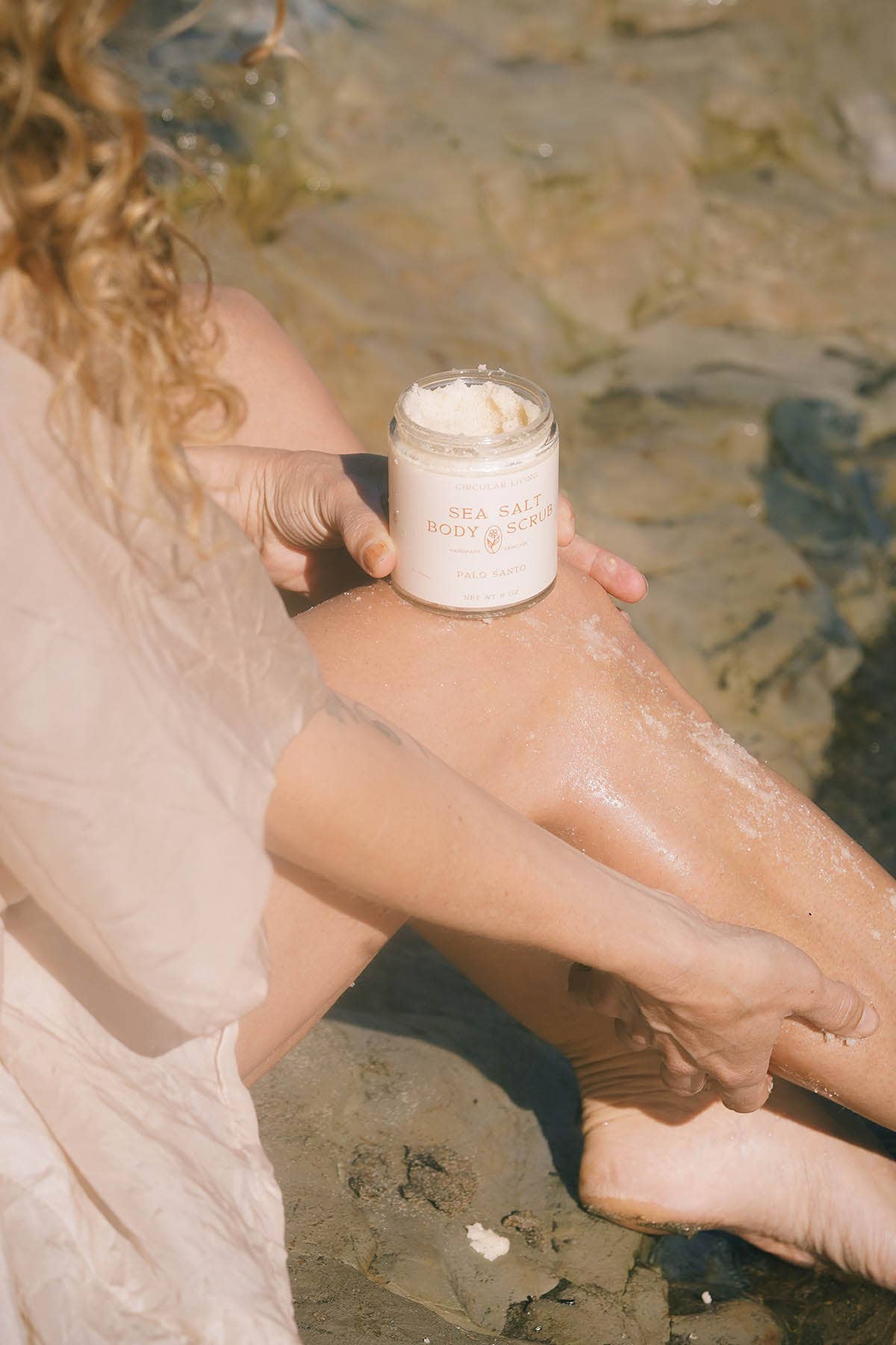 Sea Salt Body Scrub Palo Santo
