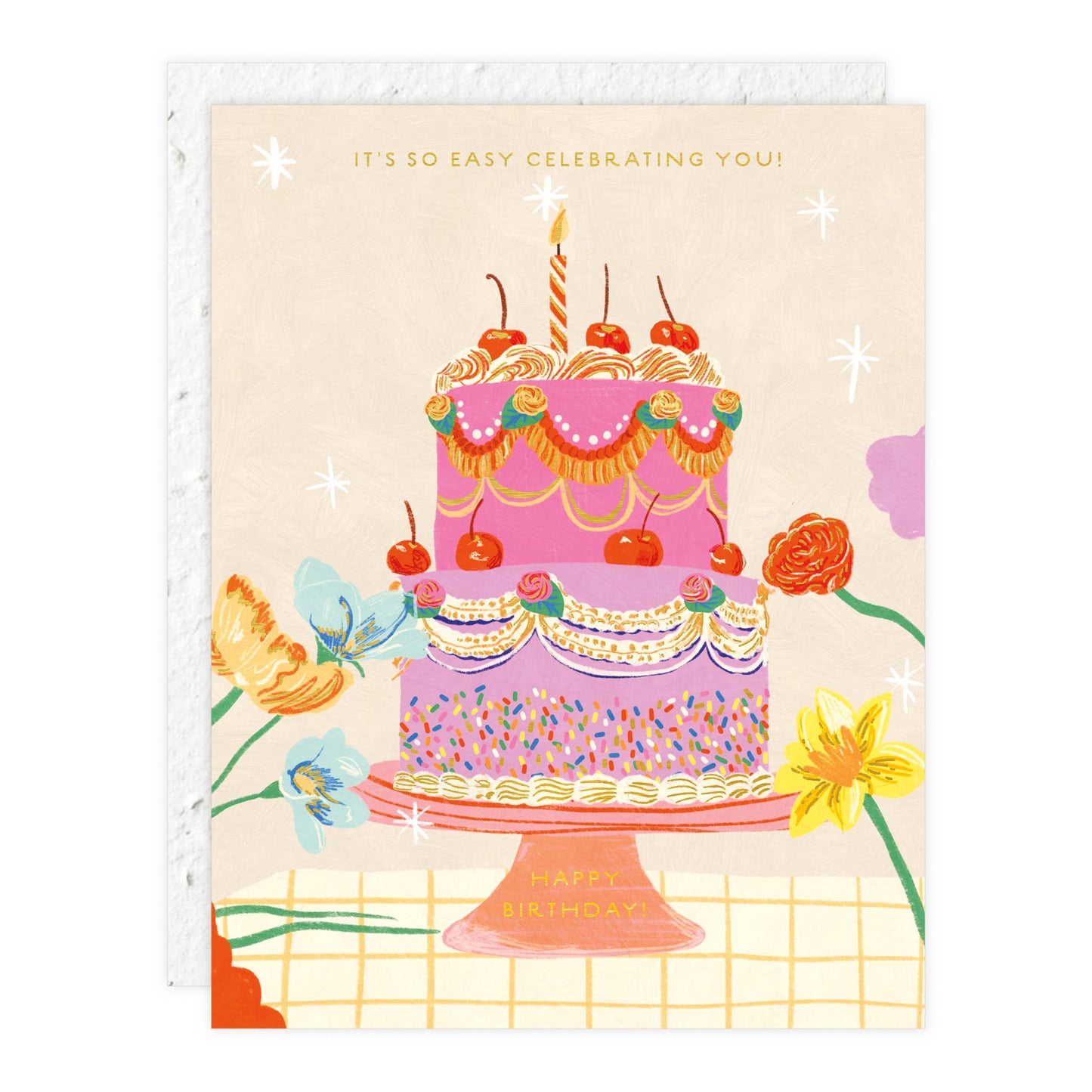 Cherry Cake Card