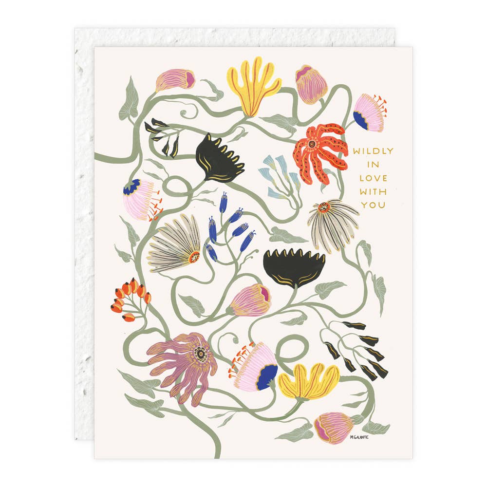 Wildy In Love Card