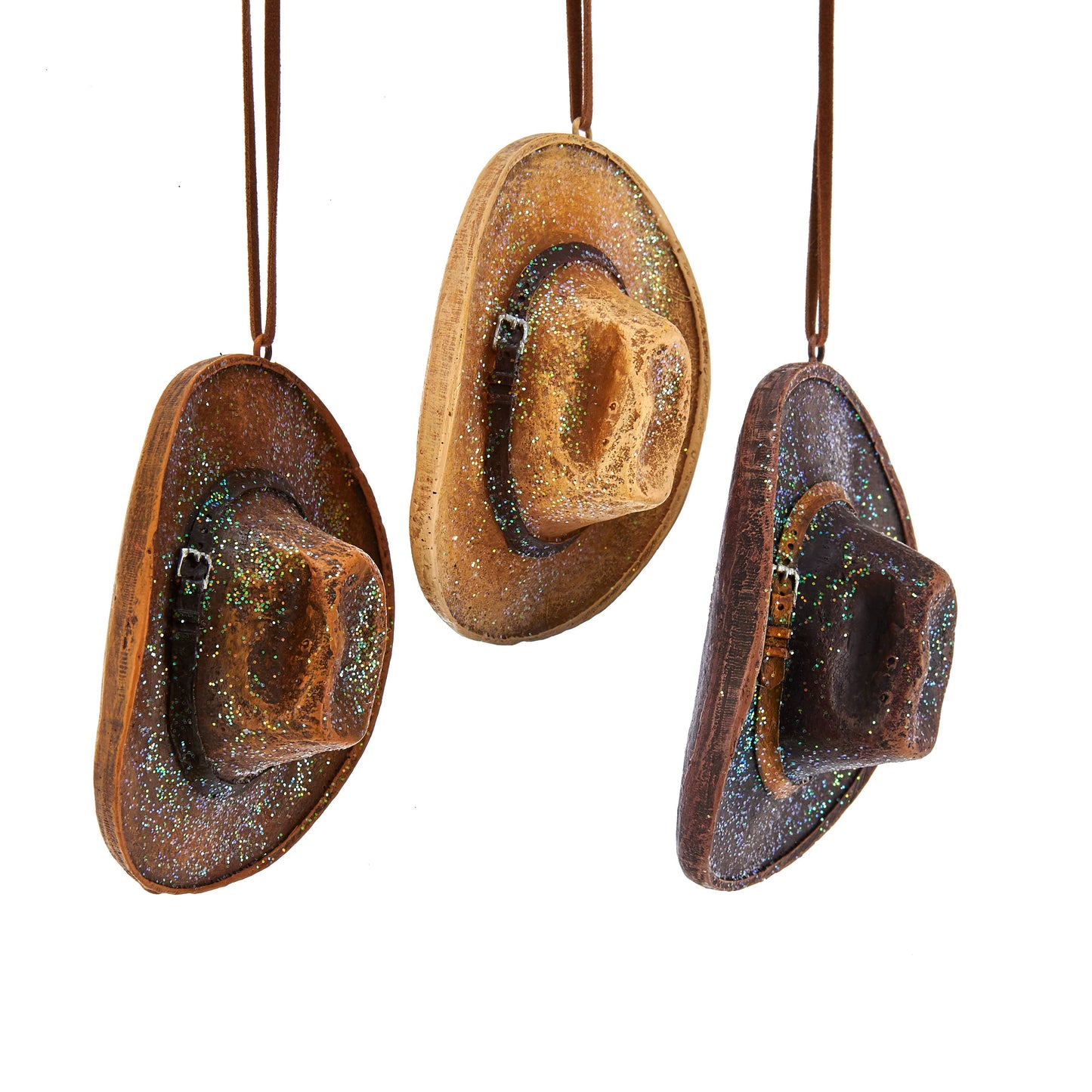 Resin Cowboy Hat Ornament 3.5"