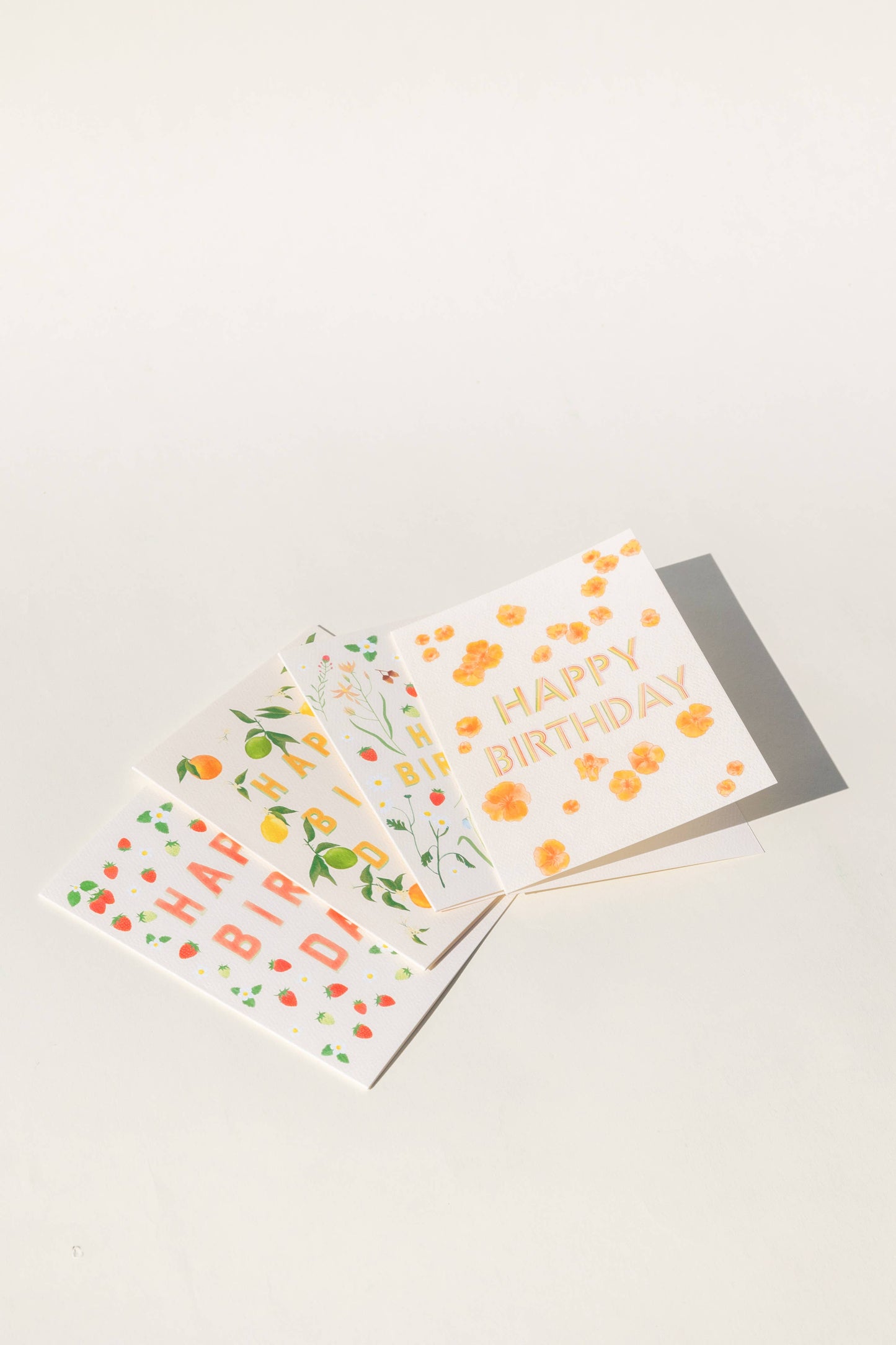 Flora Fauna Birthday Card