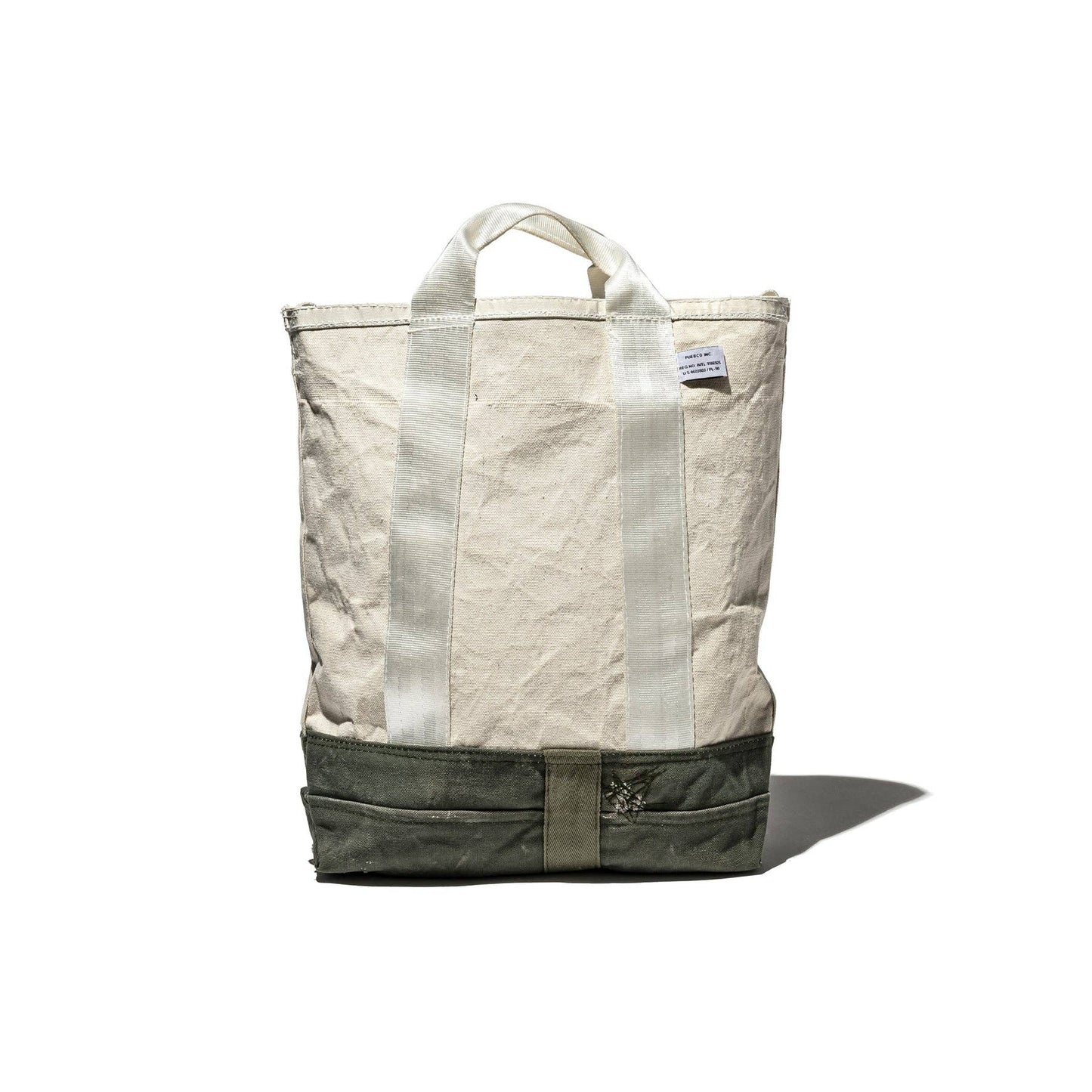 Laminated Fabric X Vintage Fabric Bag