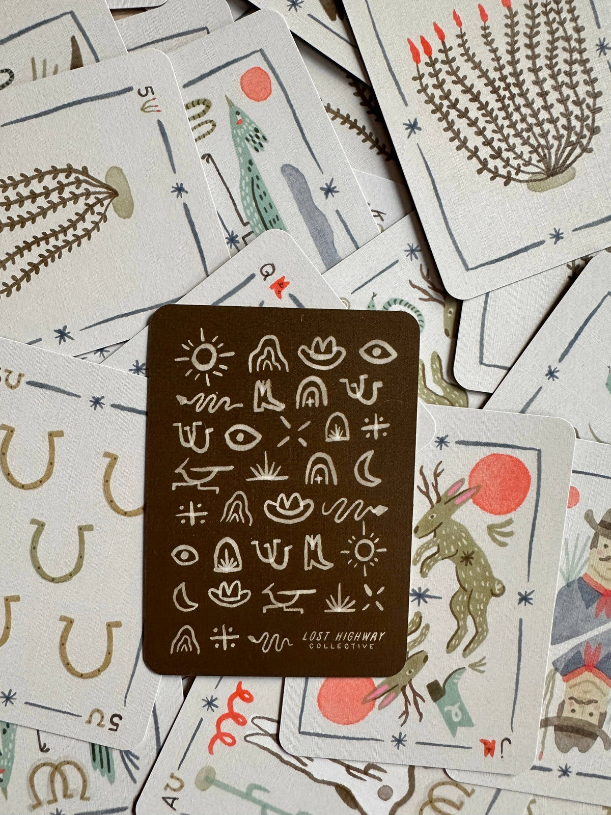 Desert Deck Hand-Drawn Playing Cards