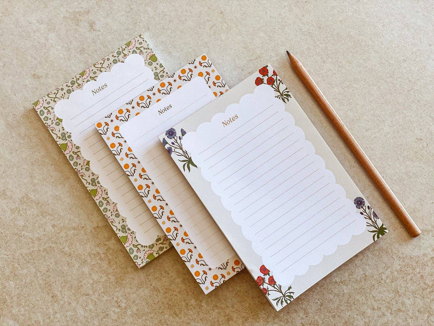 Calendula 4 x 6 Notepad