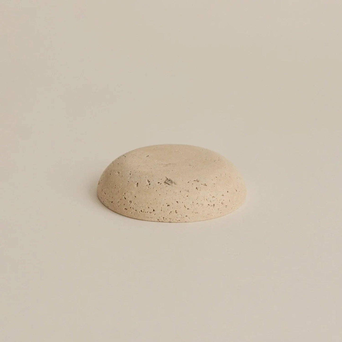 Travertine Incense Holder Plate