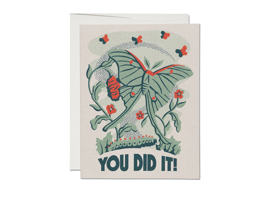 Congrats Wings card