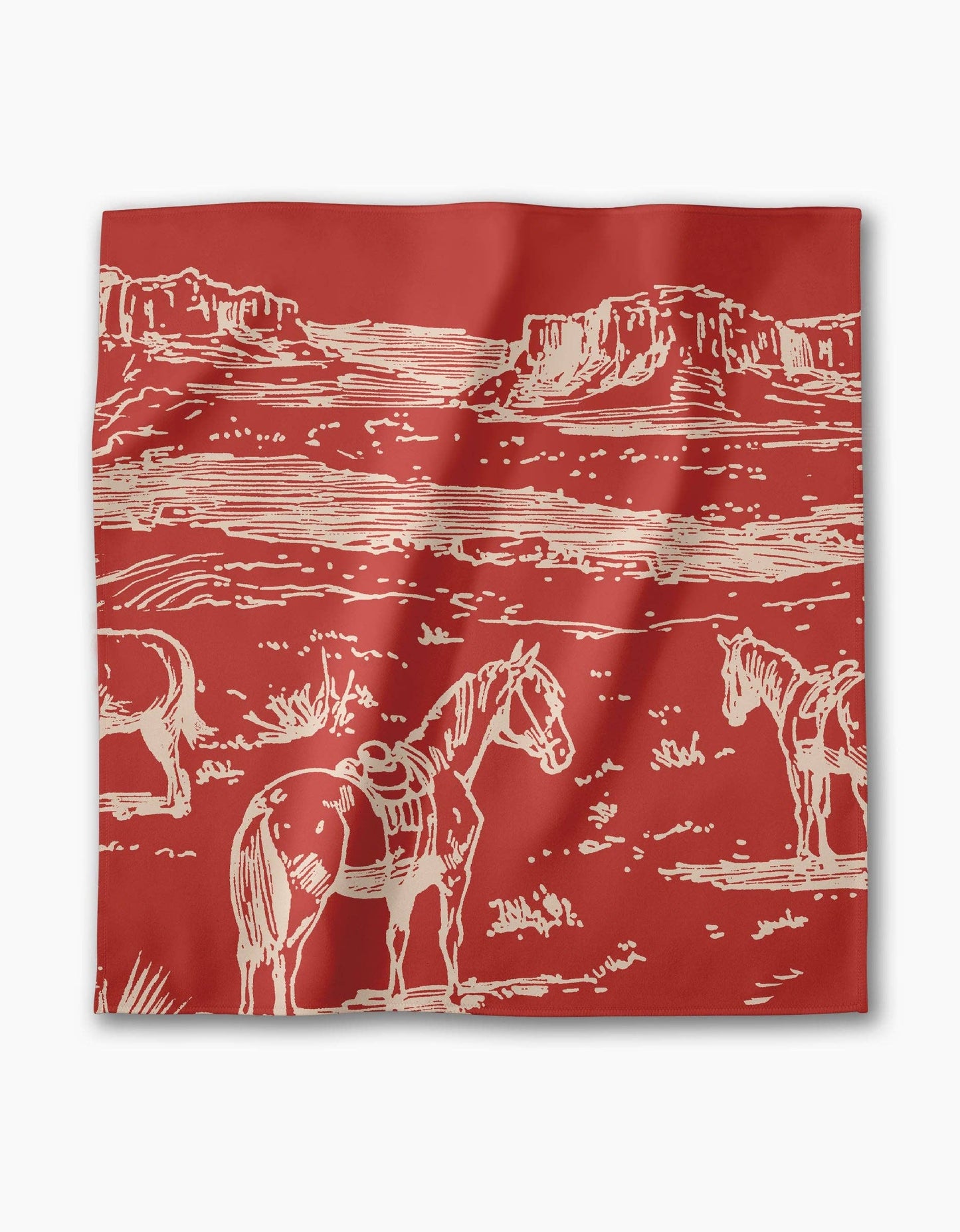 Western Scene Dinner Napkins
