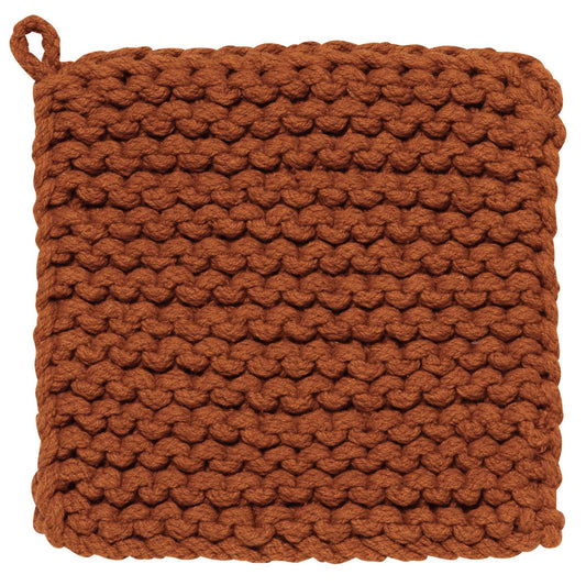 Cinnamon Stick Knit Potholder