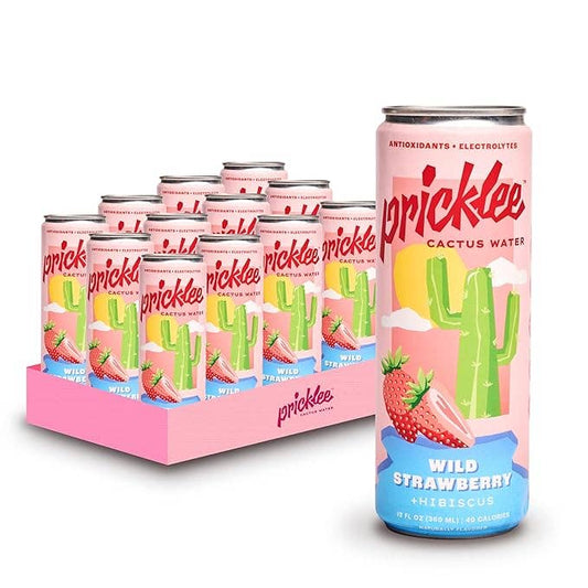 Pricklee Cactus Water - Wild Strawberry