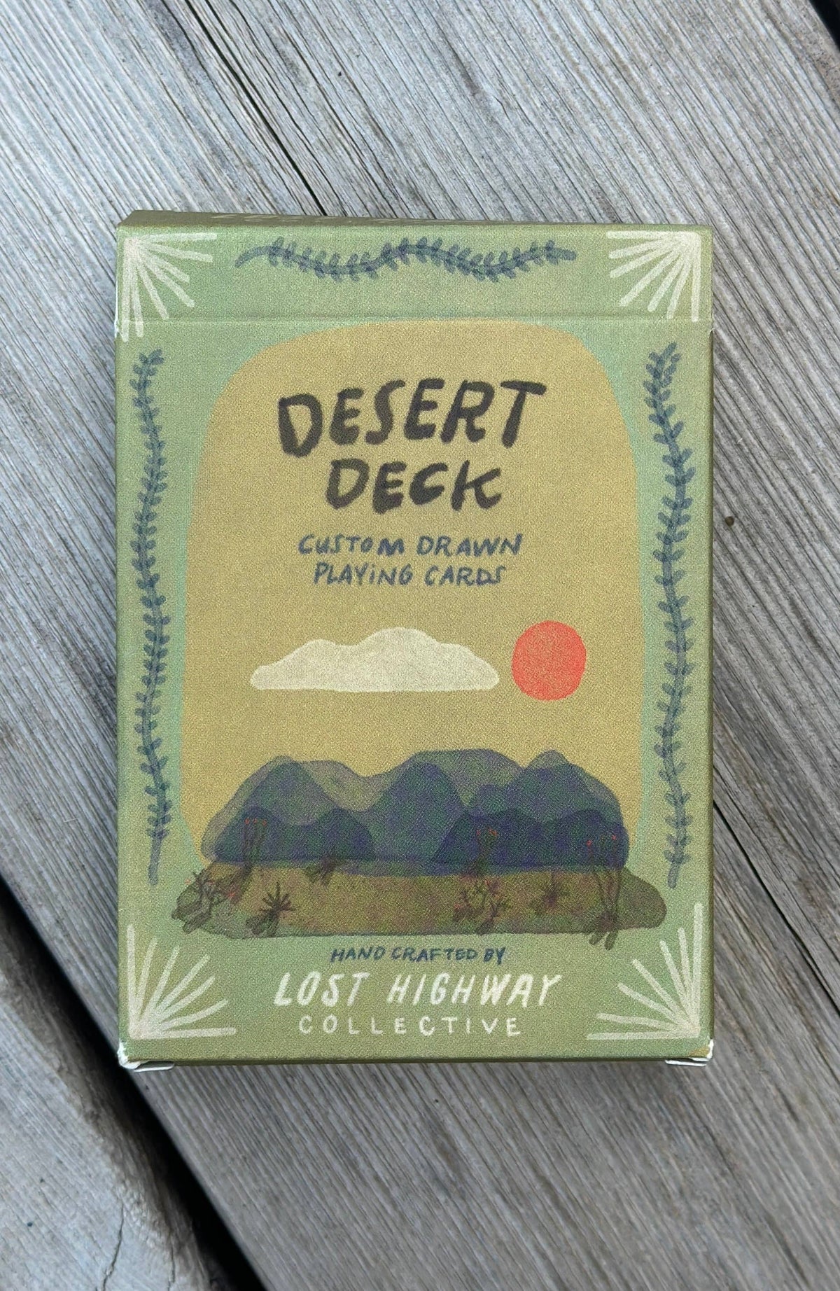 Desert Deck Hand-Drawn Playing Cards